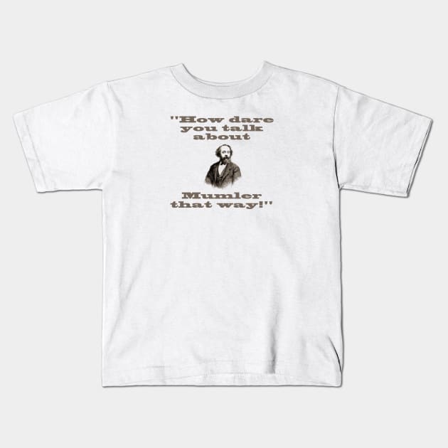 OBP Mumler Kids T-Shirt by bizarrepodcast